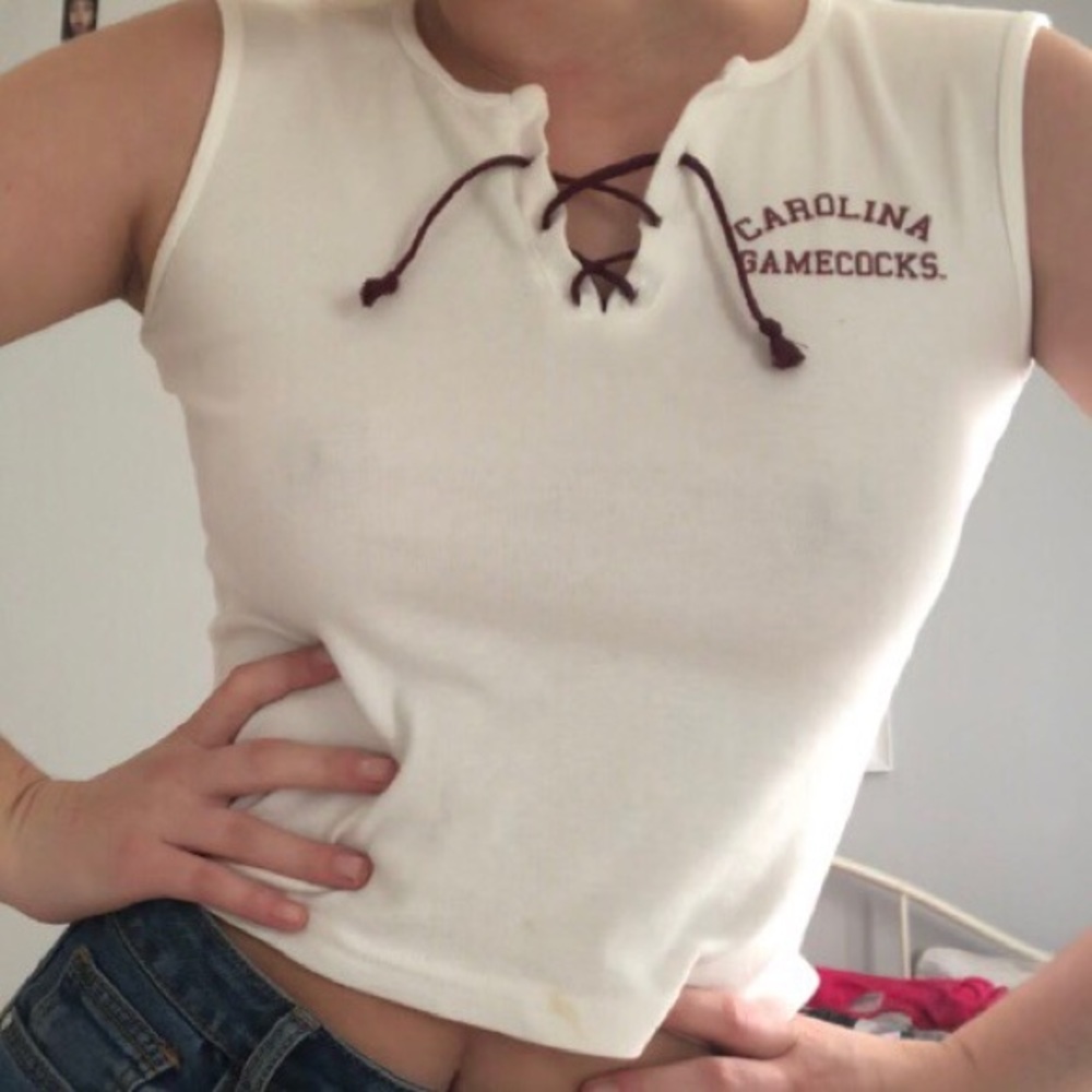 vintage usc blouse🐓